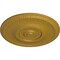 Ekena Millwork Raynor Ceiling Medallion (Fits Canopies up to 6"), Hand-Painted Pharaohs Gold, 20 5/8"OD x 1 3/8"P CM20BEPGS - alternate 3